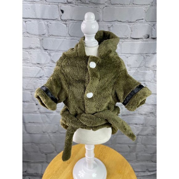 Custom Embroidered Pet Bathrobe | Custom embroidered pet robe | pet robe - Picture 4 of 8